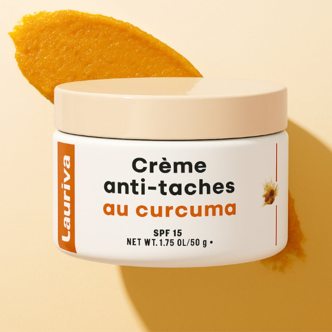 Crème de visage Anti-Taches au Curcuma